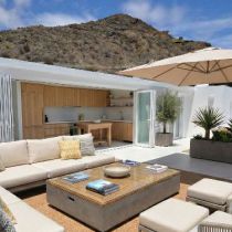 Staged example with furniture